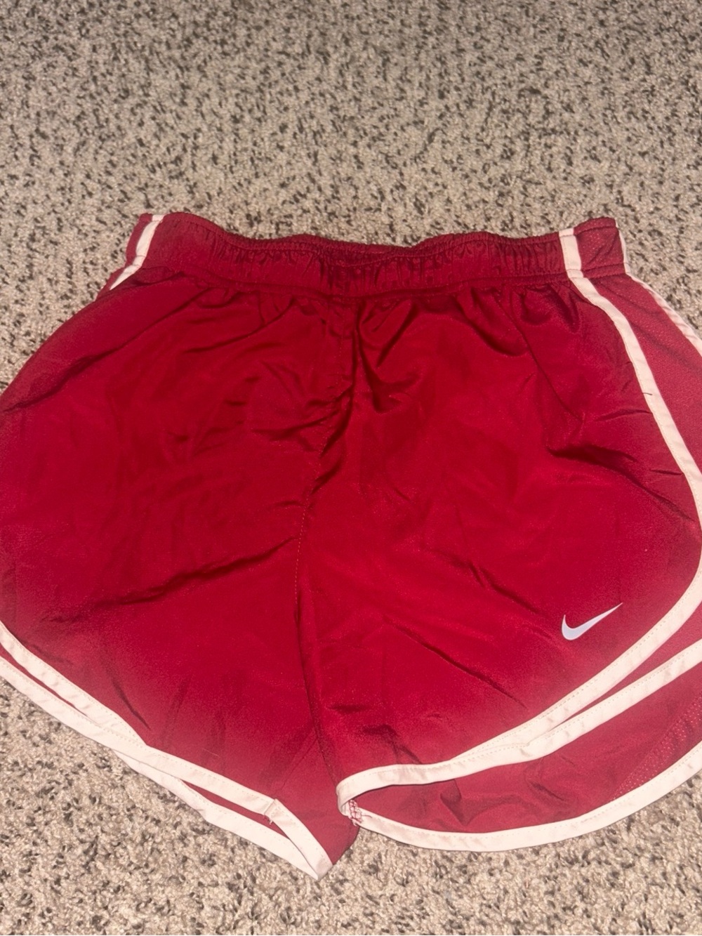 Red Nike shorts!